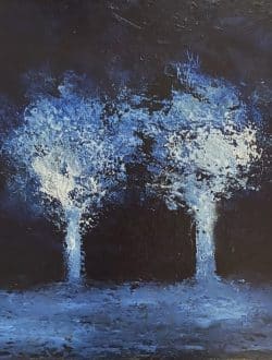 Two Trees Chatting During the Night